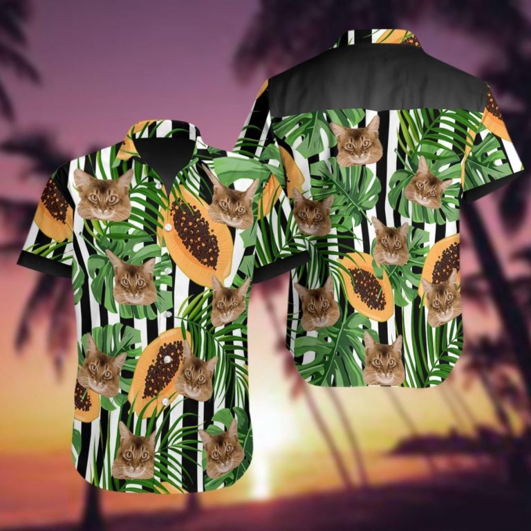 Norwegian Forest Cat Hawaiian Shirt