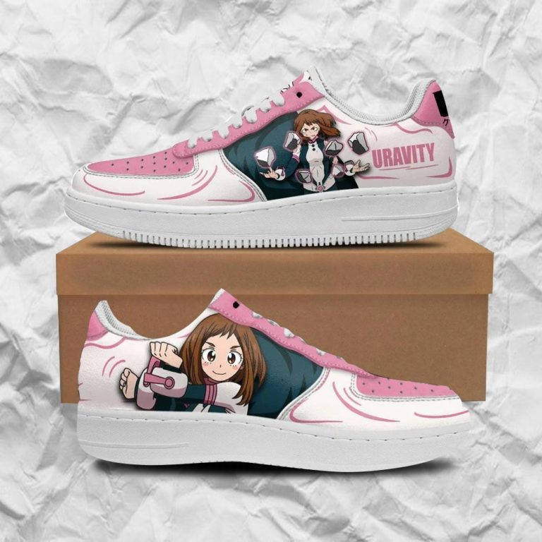 Ochaco Uraraka Air Sneakers Custom Anime My Hero Academia Shoes