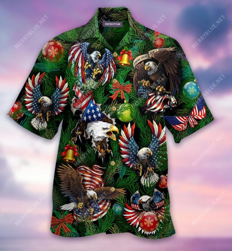 Patriotism Xmas Hawaiian Shirt