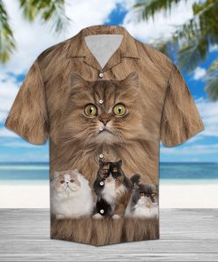 Persian Cat Great Hawaiian Shirt