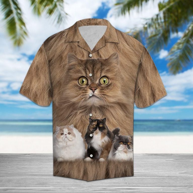 Persian Cat Great Hawaiian Shirt