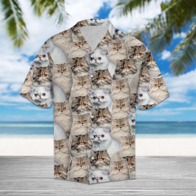 Persian Cat Hawaiian Shirt