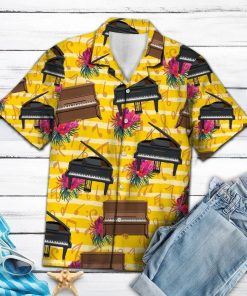 Piano For Vacation Hawaiian Shirt