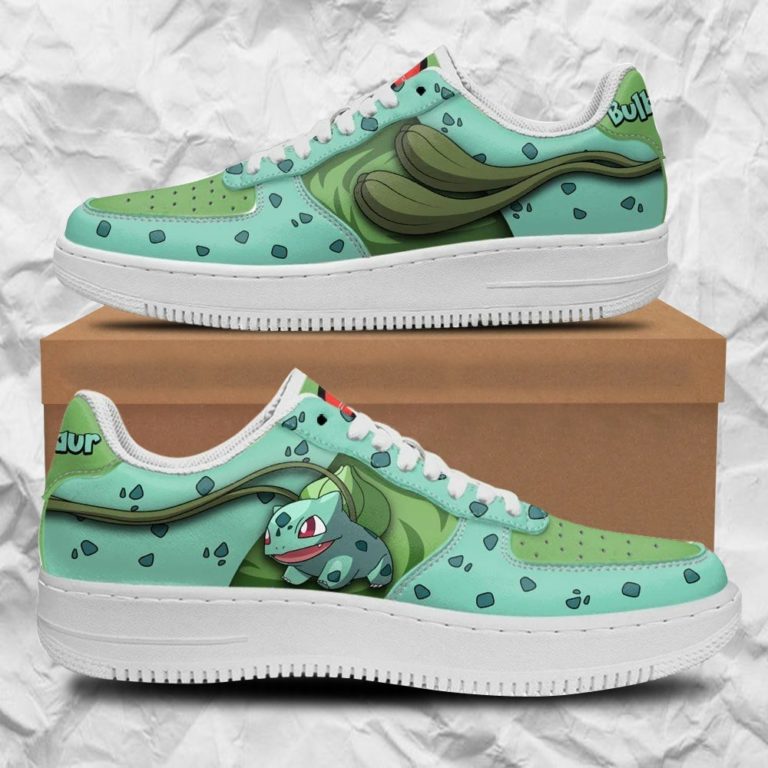 Pokemon Bulbasaur Air Sneakers Custom Anime Shoes