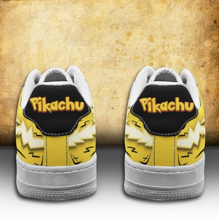Pokemon Pikachu Thunderbolt Air Sneakers Custom Anime Shoes