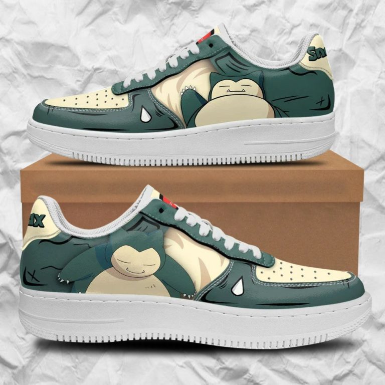 Pokemon Snorlax Air Sneakers Custom Anime Shoes