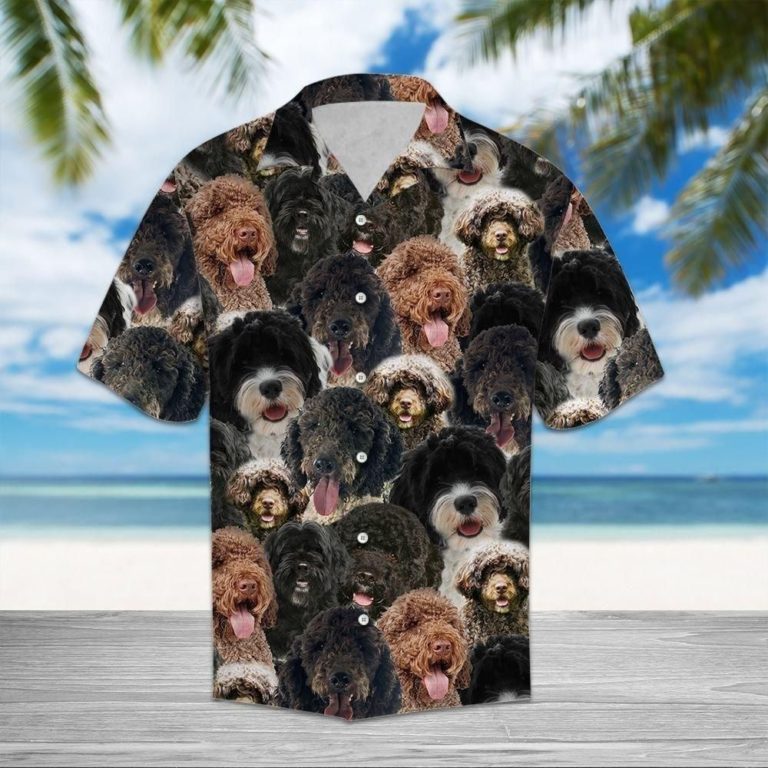 Portuguese Water Dog Awesome Hawaiian Shirt