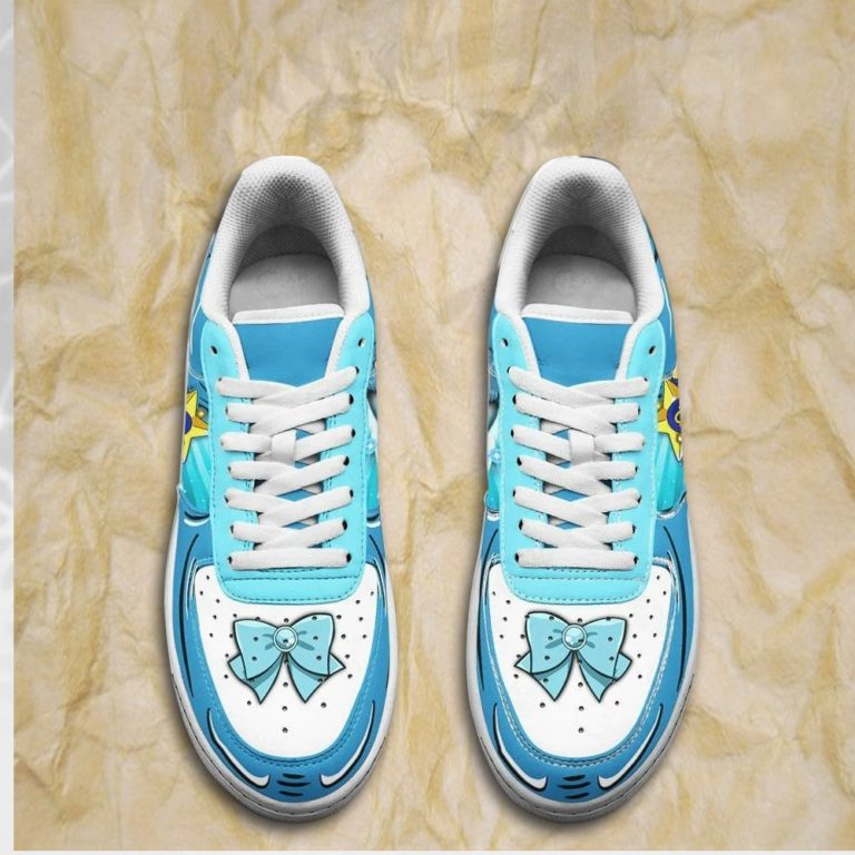 Sailor Mercury Air Sneakers Custom Anime Sailor Shoes