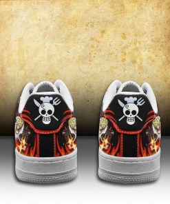 Sanji Black Leg Air Sneakers Custom Anime One Piece Shoes