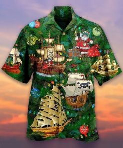 Santa Christmas Hawaiian Shirt Santa Christmas Hawaiian Shirt