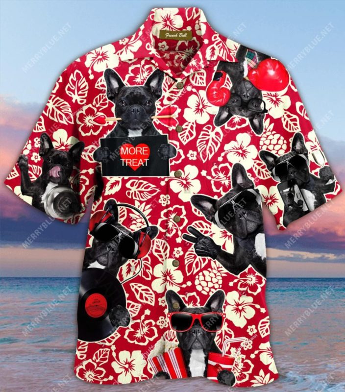 Stay Cool French Bulldog Hawaiian Shirt