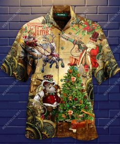 Steampunk Christmas Hawaiian Shirt