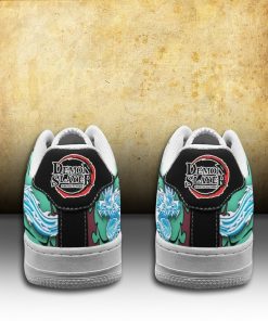 Tanjiro Air Sneakers Custom Water Breathing Tenth Form Anime Demon Slayer Shoes