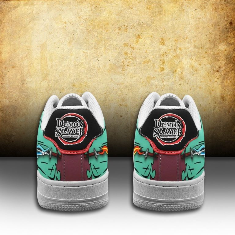 Tanjiro Air Sneakers Custom Water Sun Breathing Demon Slayer Anime Shoes