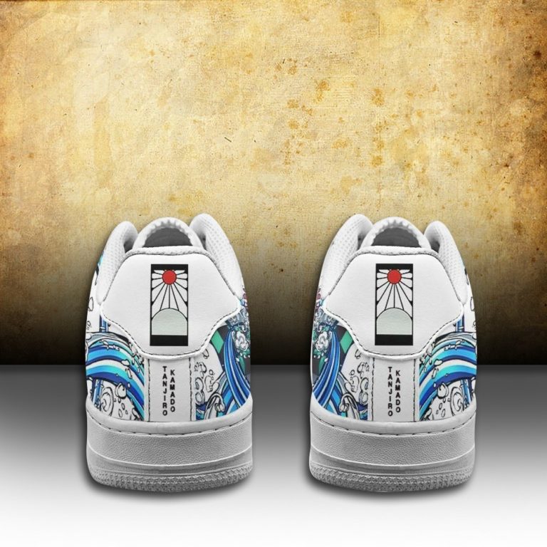 Tanjiro Water Air Sneakers Custom Anime Demon Slayer Shoes For Fans