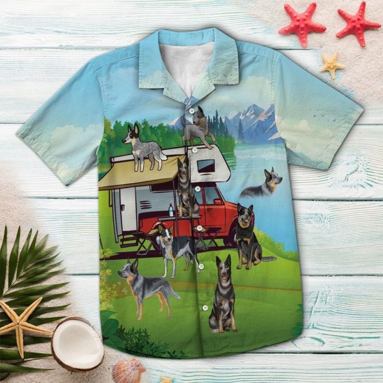 The Life Is Good With Australian Cattle Dog Hawaiian Shirt