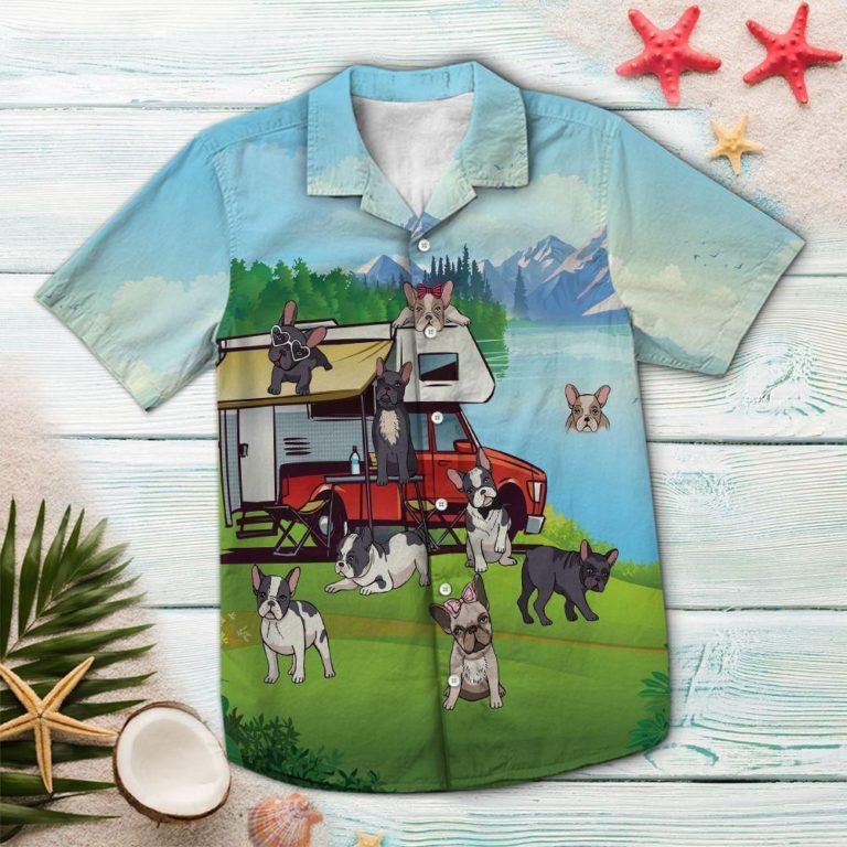 The Life Is Good With French Bulldog Hawaiian Shirt