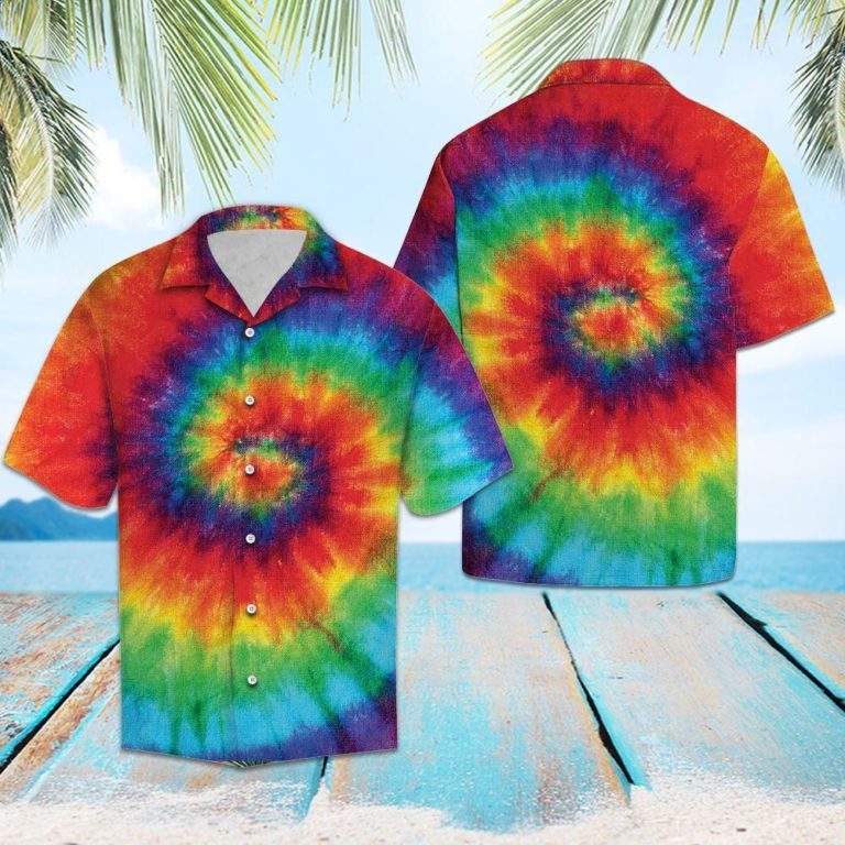 Tie Dye For Vacation Hawaiian Shirt