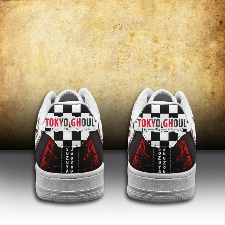 Tokyo Ghoul Juuzou Sneakers Custom Checkerboard Shoes Anime