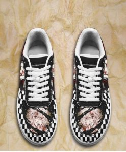 Tokyo Ghoul Juuzou Sneakers Custom Checkerboard Shoes Anime