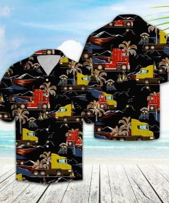 Trucker Vacation Aloha Shirt Trucker Vacation Aloha Shirt