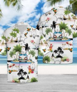 Turkish Van Vacation 3D Print Hawaiian Shirt