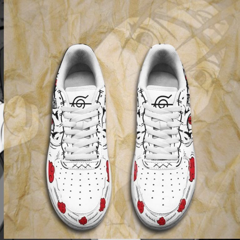 Uchiha Itachi Sharingan Eyes Air Sneakers Custom Anime Shoes