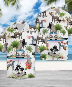 Weimaraner Vacation Hawaiian Shirt Weimaraner Vacation Hawaiian Shirt