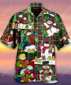 You Had Me At Christmas Snowman 3D Print Hawaiian Shirt
