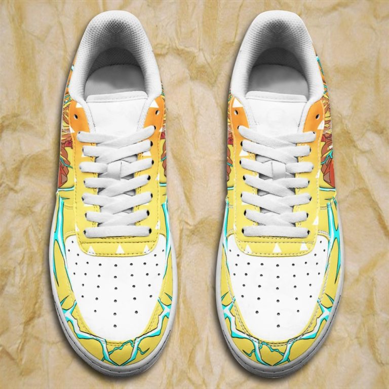 Zenitsu Air Sneakers Thunder Breathing Custom Demon Slayer Anime Shoes