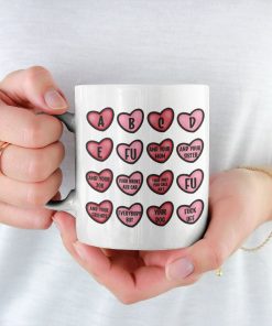 Abcdefu Lyric Valentines Couple With Love Gift Mug Abcdefu Lyric Valentines Couple With Love Gift Mug