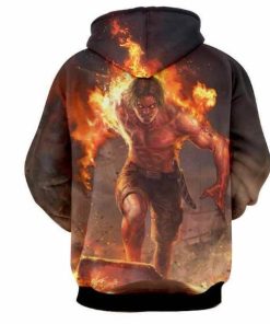 Ace On Fire – One Piece All Over Print Hoodie and Zip Ace On Fire – One Piece All Over Print Hoodie and Zip