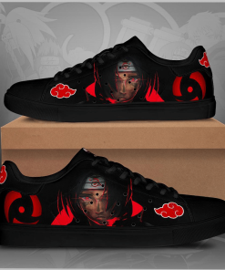 Akatsuki Itachi Naruto Low top Leather Stan Smith Sneaker, Casual Shoes