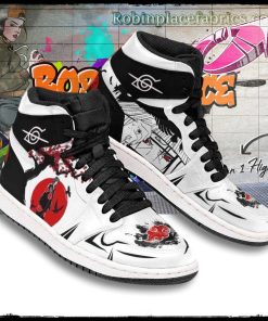 Akatsuki Itachi Shoes Custom Anime Ninja Under The Sun Boot Sneakers Akatsuki Itachi Shoes Custom Anime Ninja Under The Sun Boot Sneakers