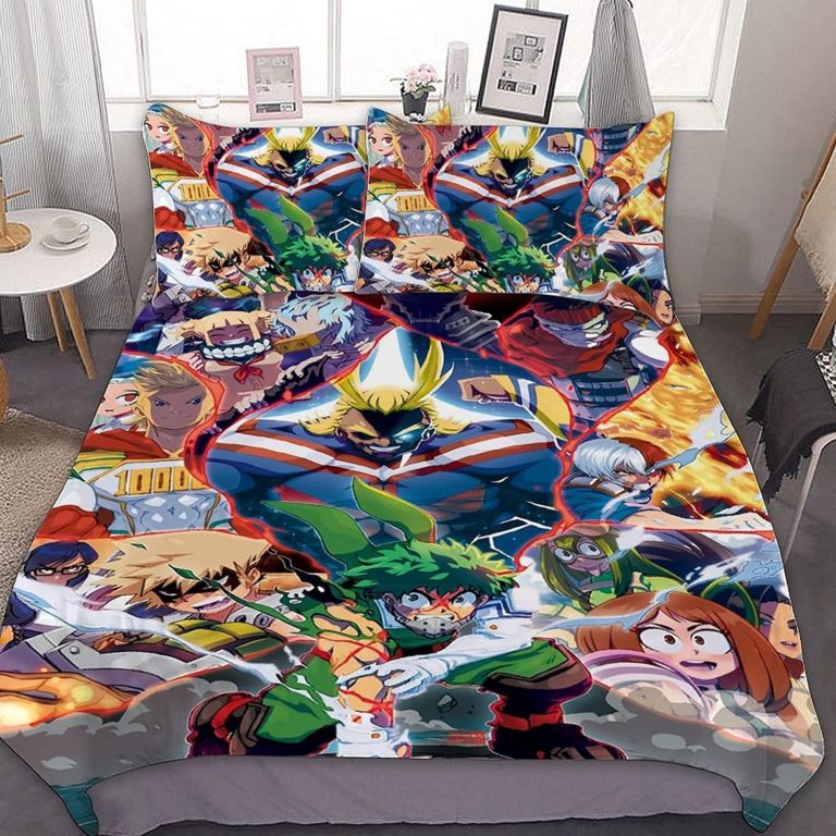 Al Might Hero Rising My Hero Academia Bedding Custom Anime Bed Set
