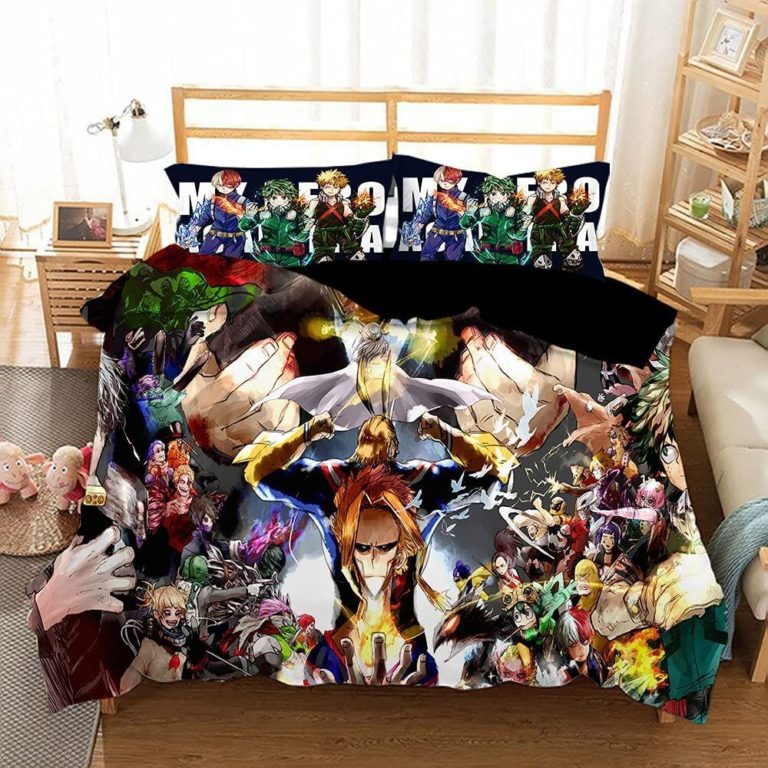 Al Might Utral Plus My Hero Academia Bedding Custom Anime Bed Set