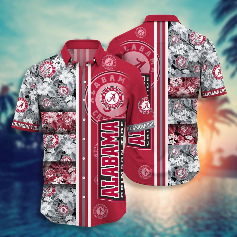 Alabama Crimson Tide Hawaiian Aloha Shirts NCAA
