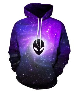 Alien Galaxy 3D Hoodie