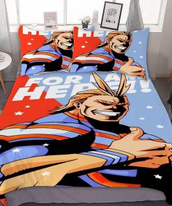 All Might I Am Here My Hero Academia Bedding Custom Anime Bed Set