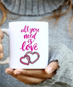 All You Need Is Love Couple In Love Mug