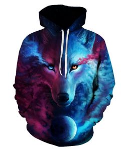 Alpha Wolf 3D Hoodie