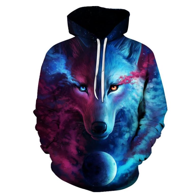 Alpha Wolf 3D Hoodie
