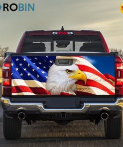 American Eagle Truck Tailgate Decal Sticker American Eagle Truck Tailgate Decal Sticker