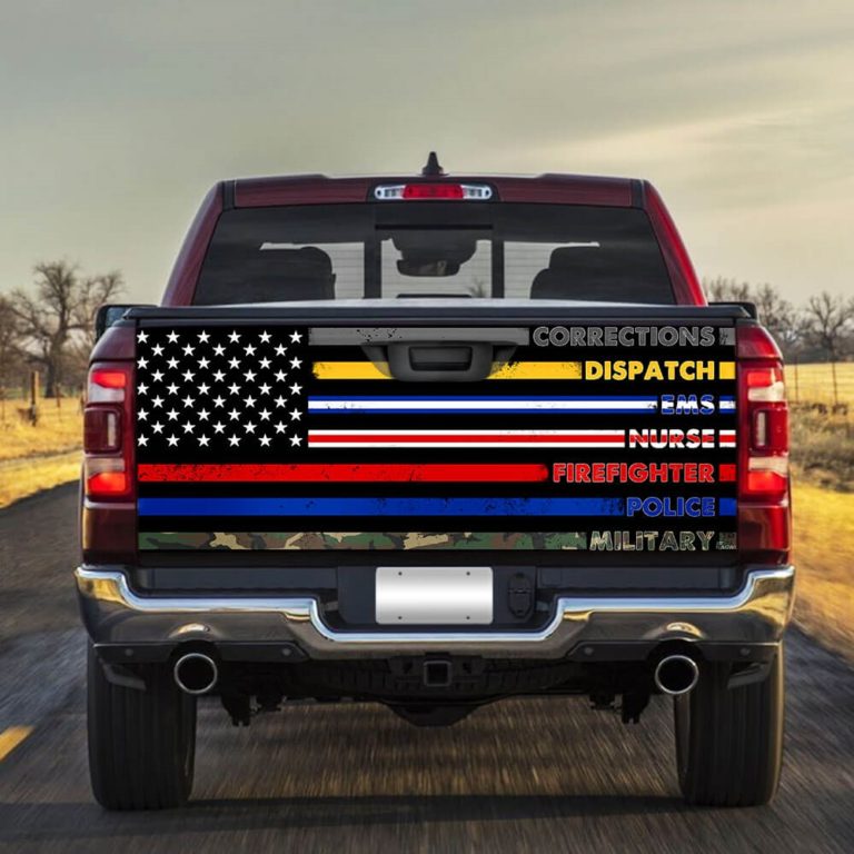 American First Responders 9 11 First Responders Truck Tailgate Decal