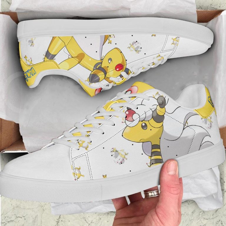Ampharos Pokemon Low top Leather Stan Smith Shoes, Custom Sneaker