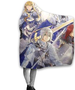 Anime Fate Stay Night Fleece Blanket – Winter Travel Flannel Hooded Blanket Anime Fate Stay Night Fleece Blanket – Winter Travel Flannel Hooded Blanket