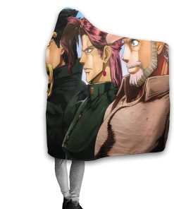 Anime Jojo’s Bizarre Adventure Hooded Blanket Anime Jojo’s Bizarre Adventure Hooded Blanket