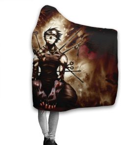 Anime Naruto Hooded Blanket – Wearable Throw Hooded Blanket Anime Naruto Hooded Blanket – Wearable Throw Hooded Blanket