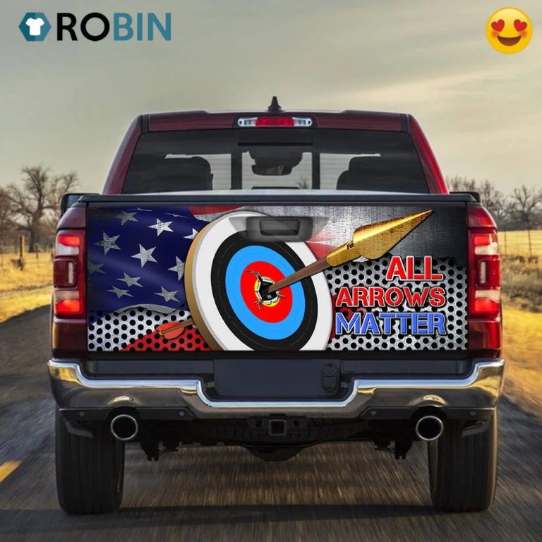 Archery Truck Tailgate Decal Sticker Wrap 3D 166TD
