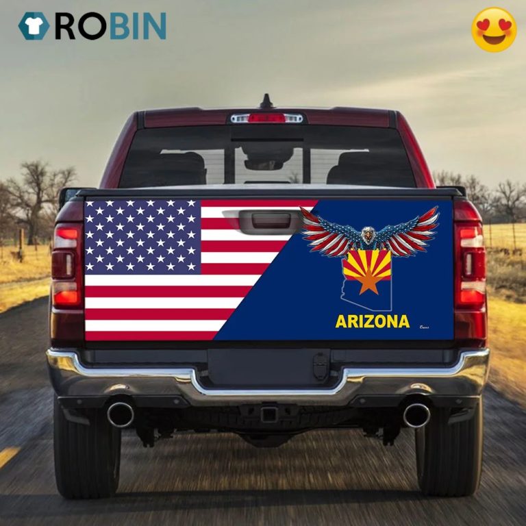 Arizona Arizona American Eagle Tailgate Decal 1698